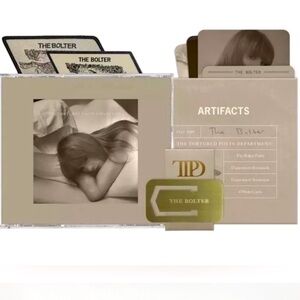 Taylor Swift, The Tortured Poets Department - The Bolter, Collectors CD, SEALED.